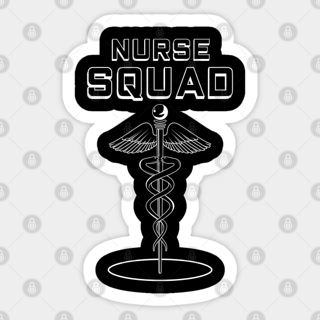 Nurse squad Sticker by Markus Schnabel